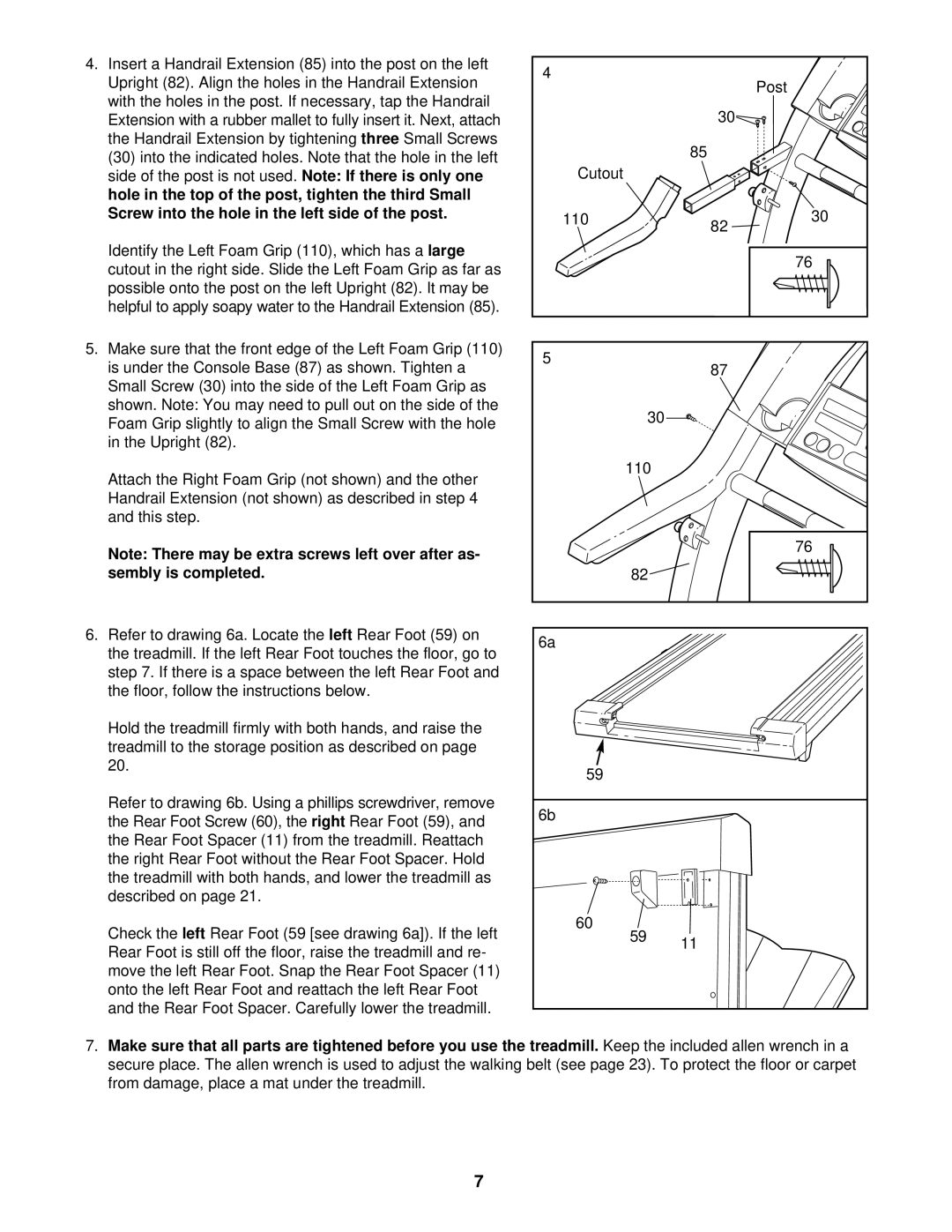 ProForm PCTL92101 user manual 