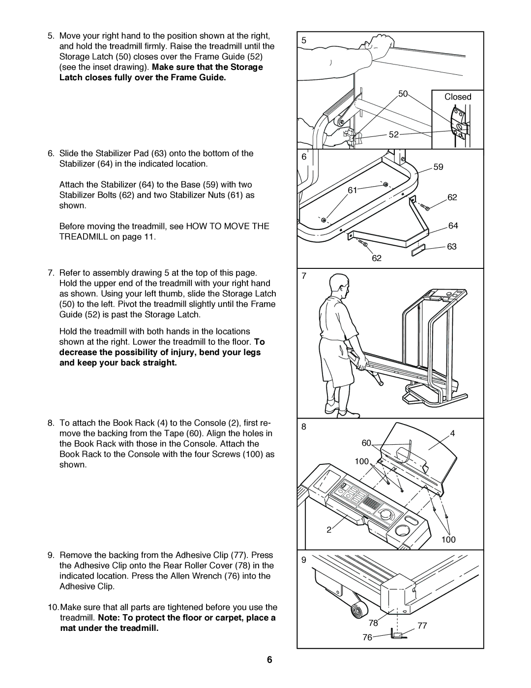 ProForm PCTL93070 user manual 