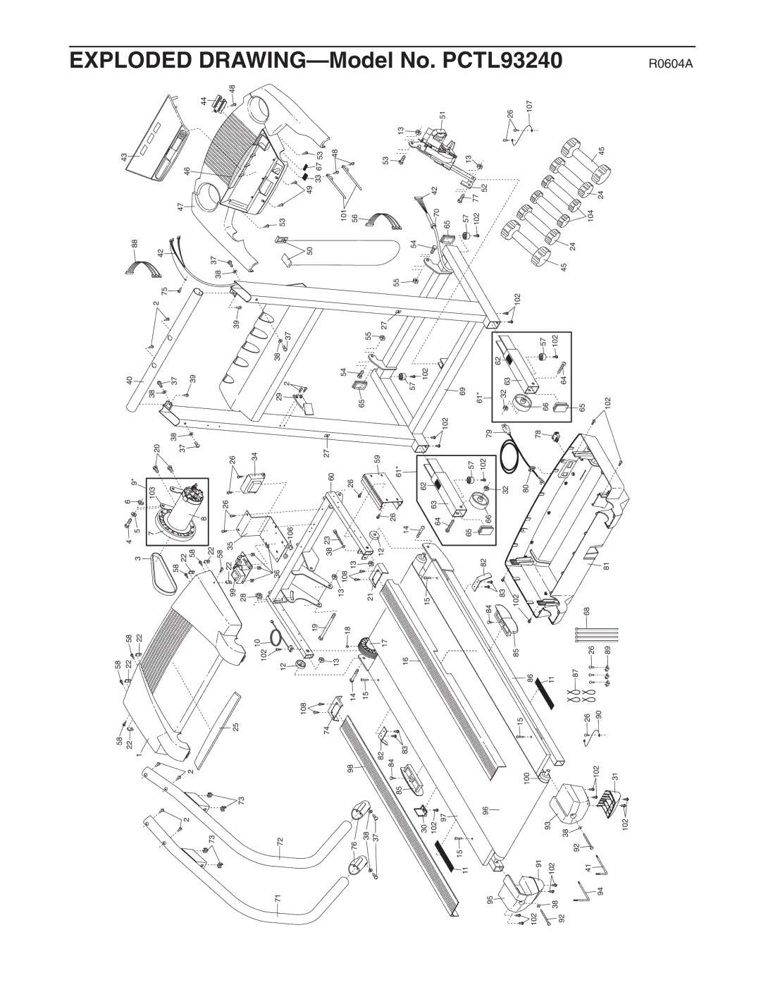 ProForm PCTL93240 user manual 