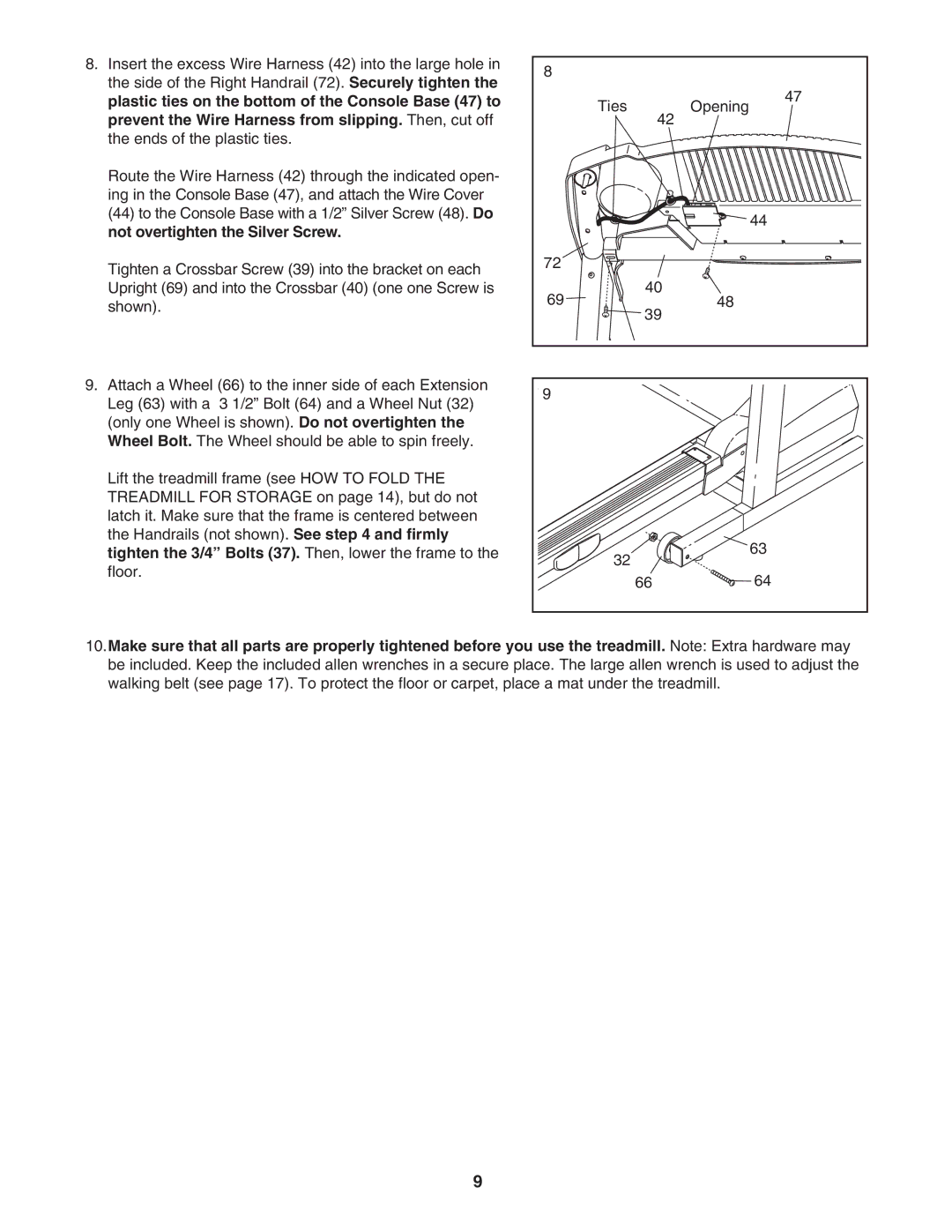 ProForm PCTL93240 user manual 