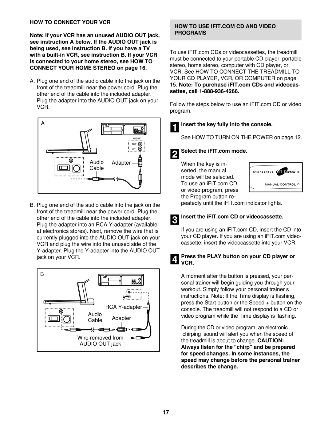 ProForm PCTL94040 user manual HOW to Connect Your VCR, Press the Play button on your CD player or, Vcr 