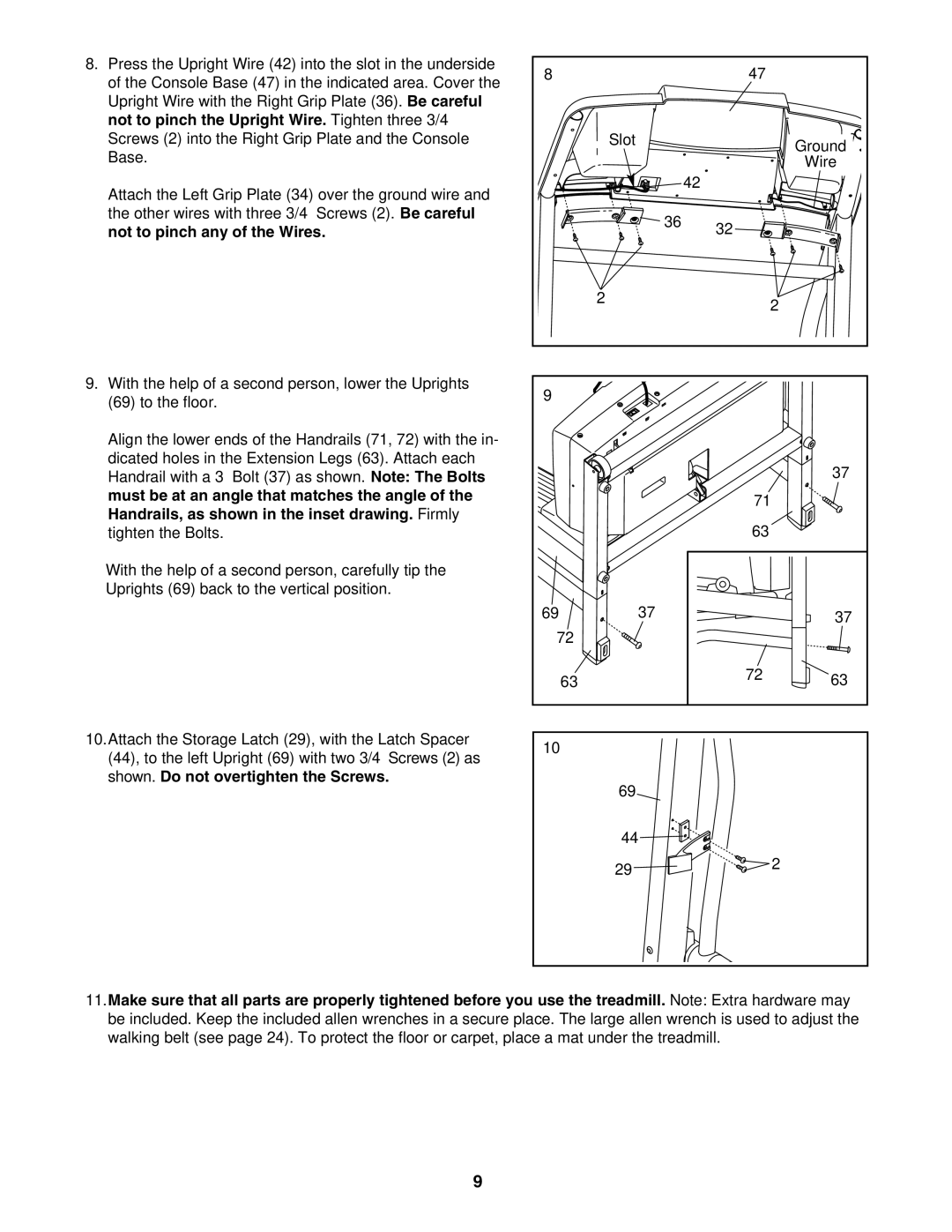 ProForm PCTL94040 user manual 