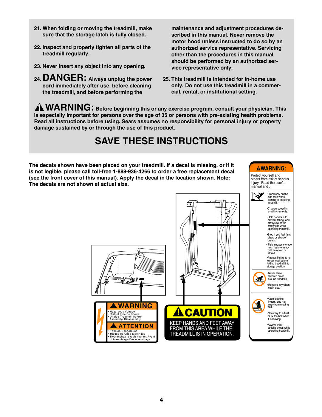 ProForm PCTL95235.0 user manual 