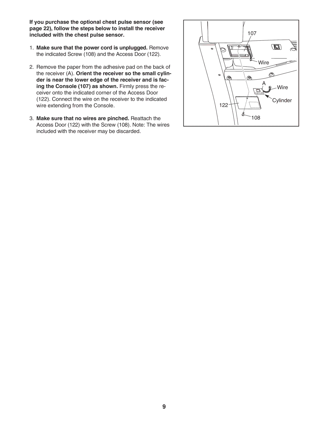 ProForm PCTL96040 user manual 107 