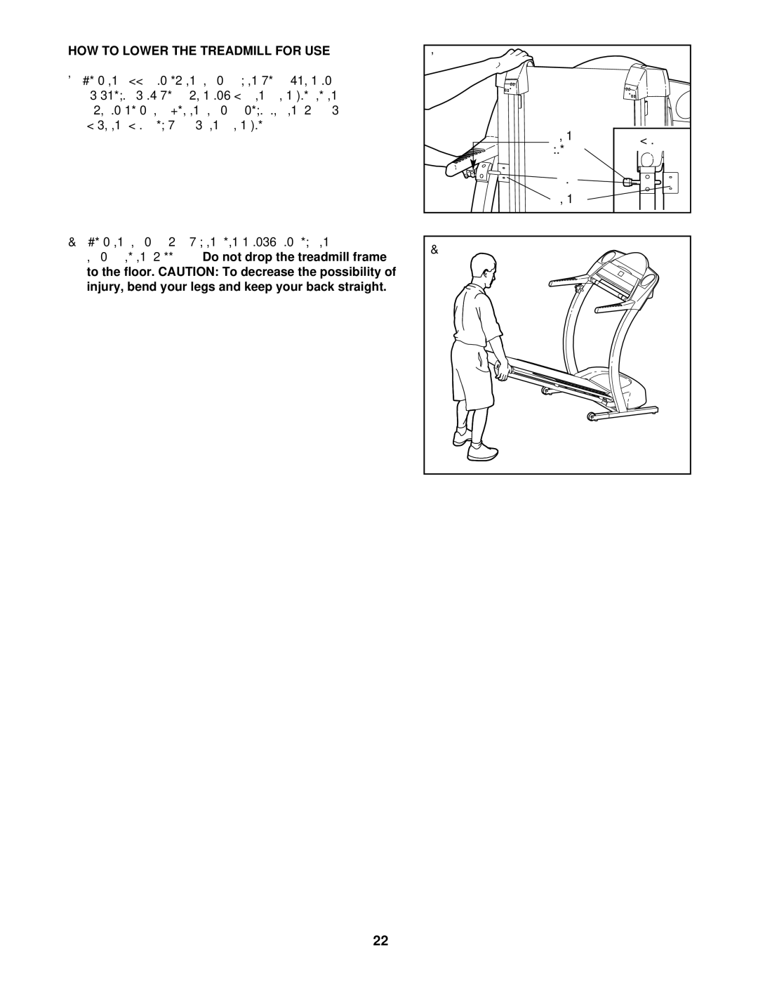 ProForm PCTL99011 user manual HOW to Lower the Treadmill for USE, Pin Catch 