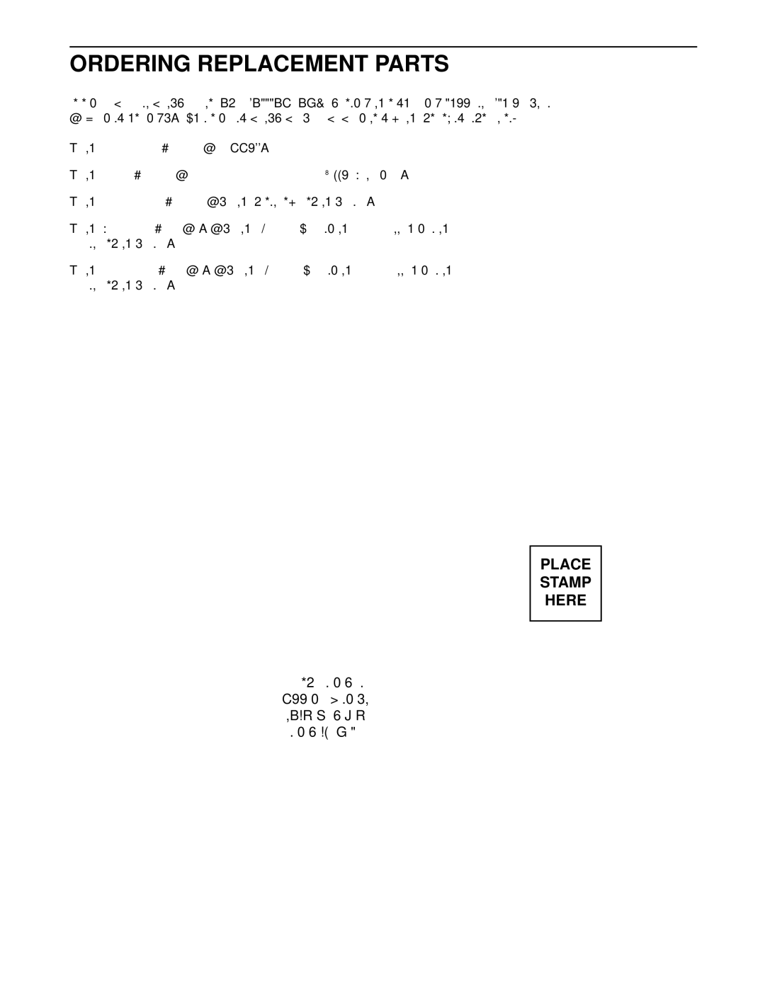 ProForm PCTL99011 user manual Ordering Replacement Parts 