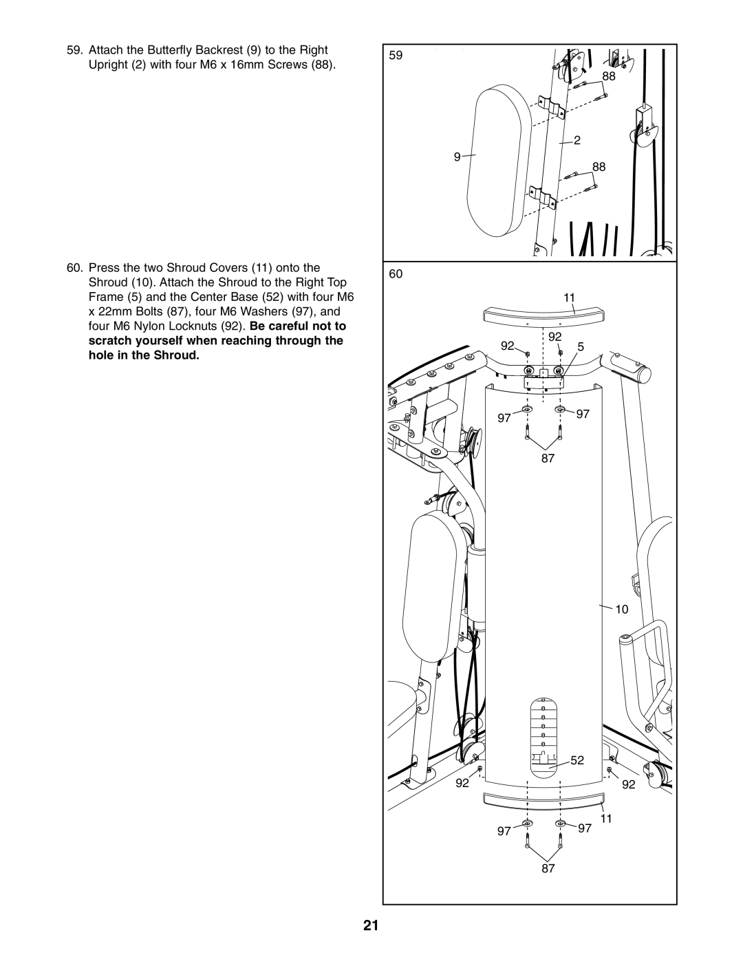 ProForm PFANSY9825.1 user manual 