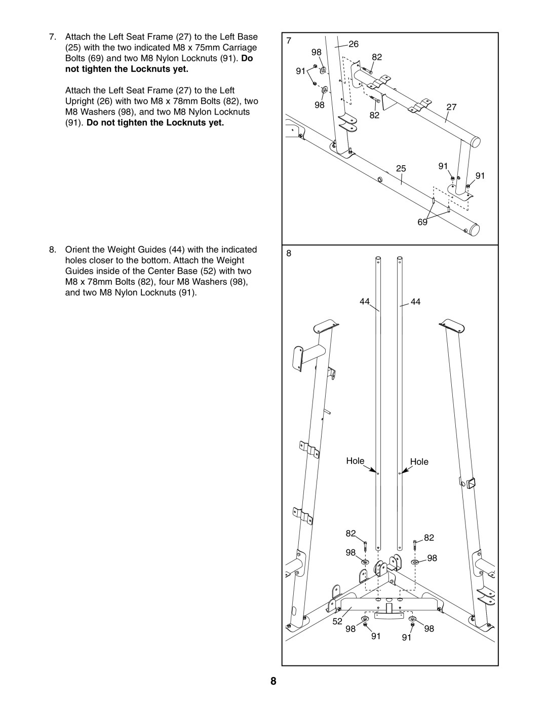 ProForm PFANSY9825.1 user manual 