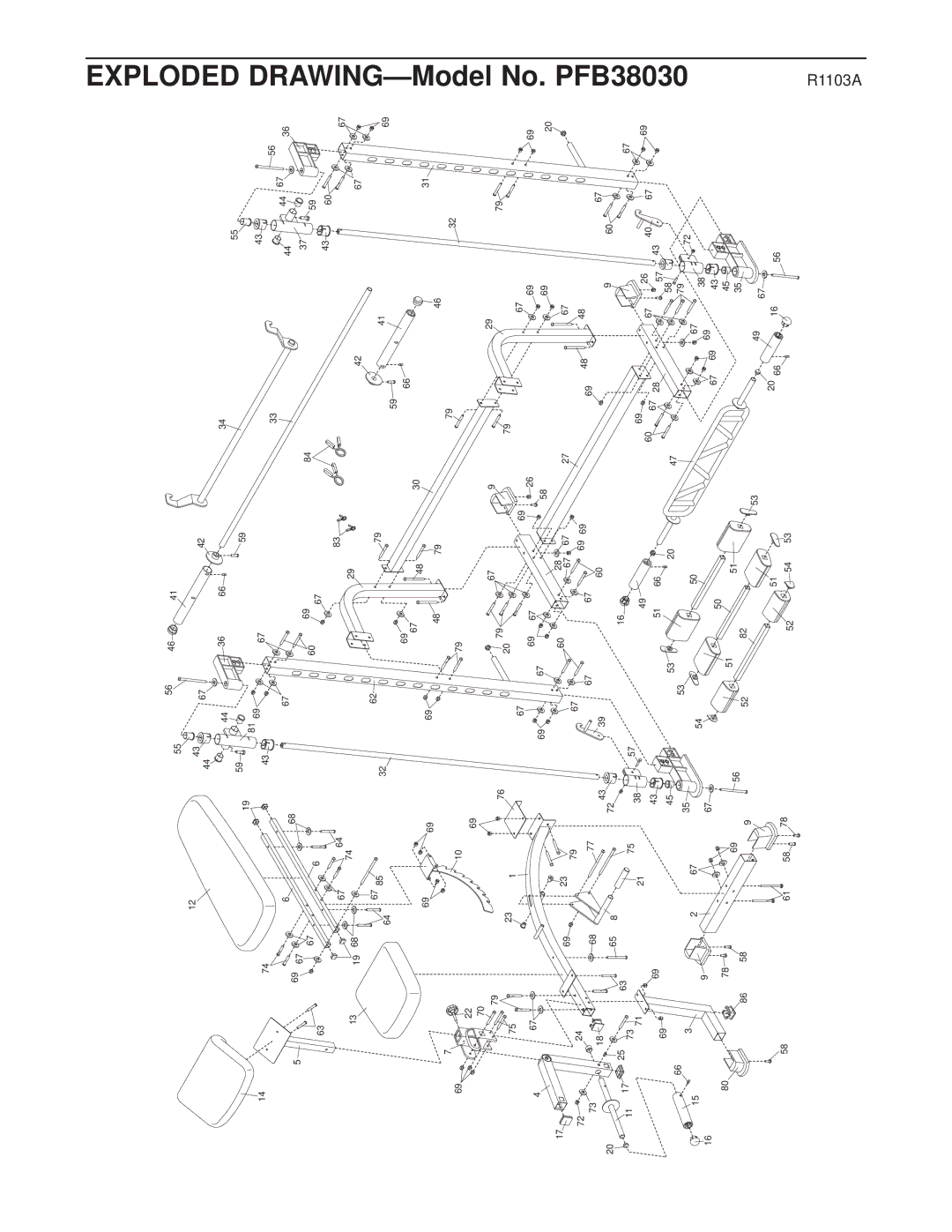 ProForm user manual Model No. PFB38030 