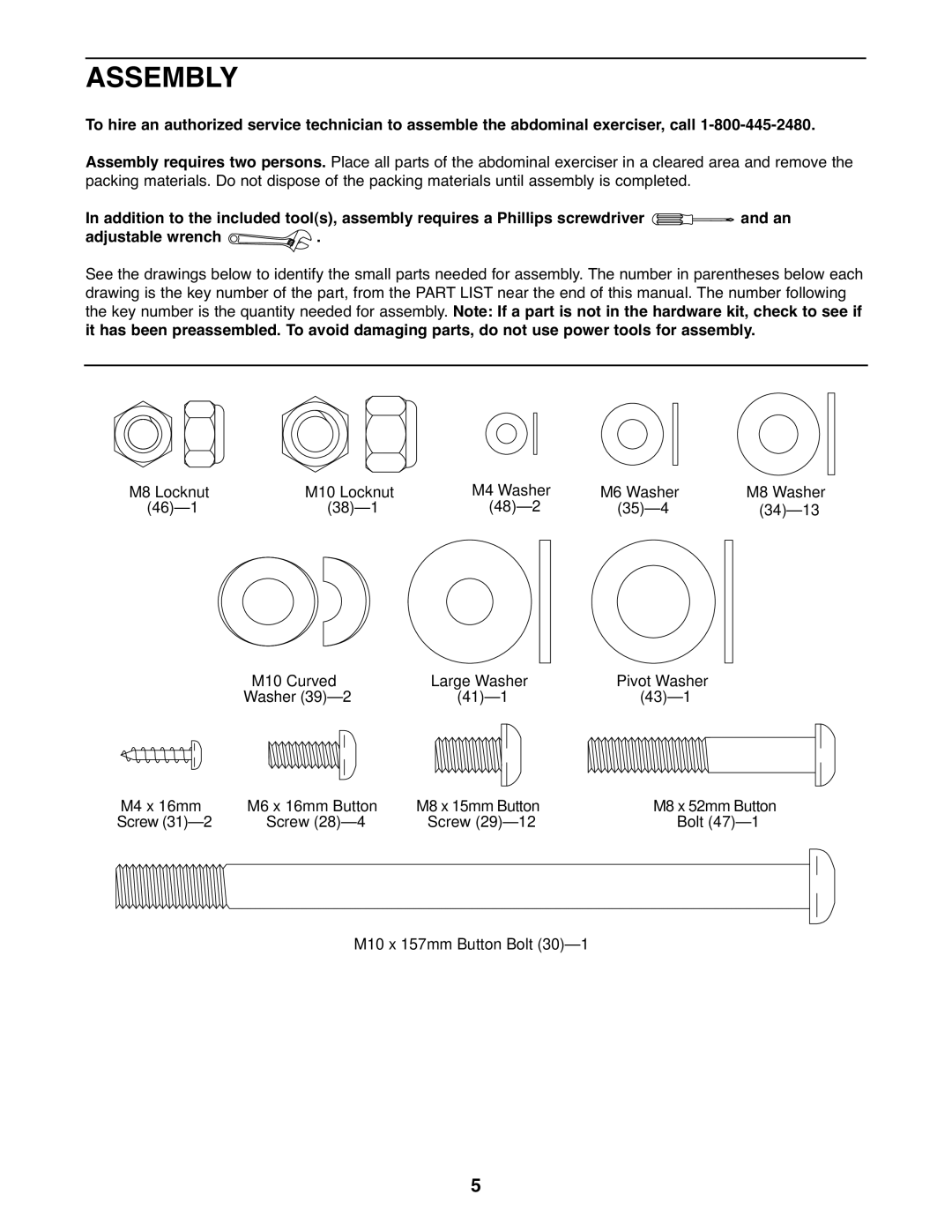 ProForm PFBE19610.3 user manual Assembly 