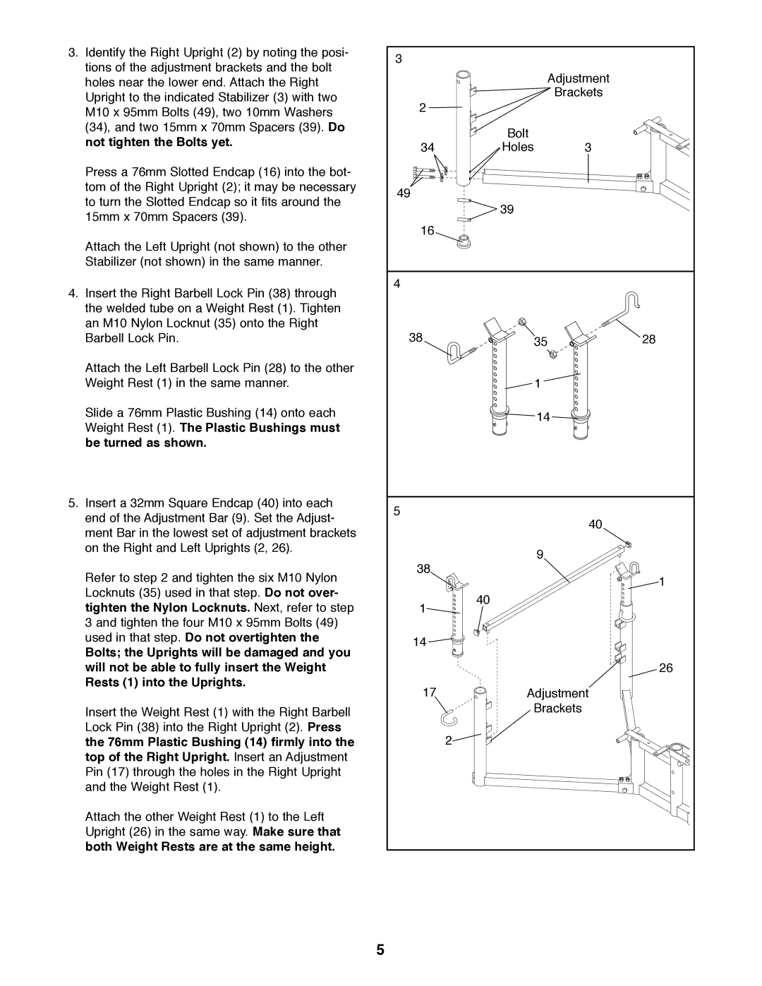 ProForm PFBE30790 user manual 