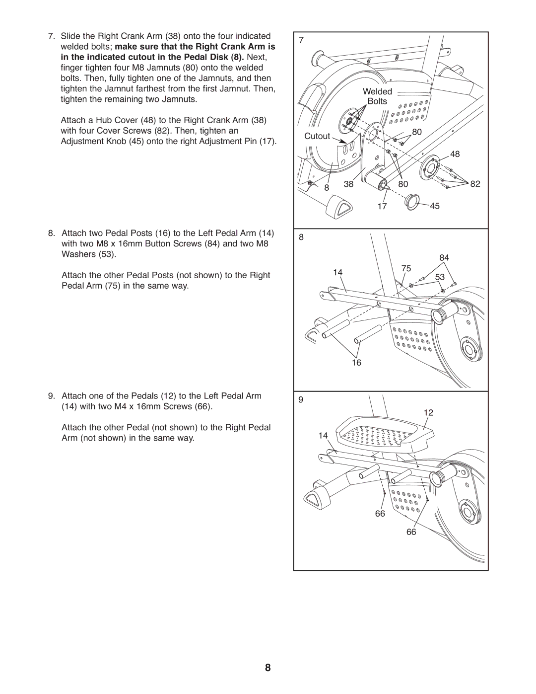 ProForm PFCCEL3906.2 user manual 