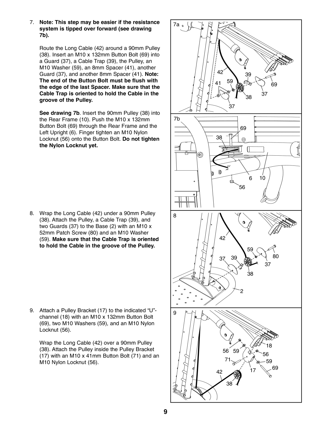 ProForm PFCCSY2926.1 user manual 