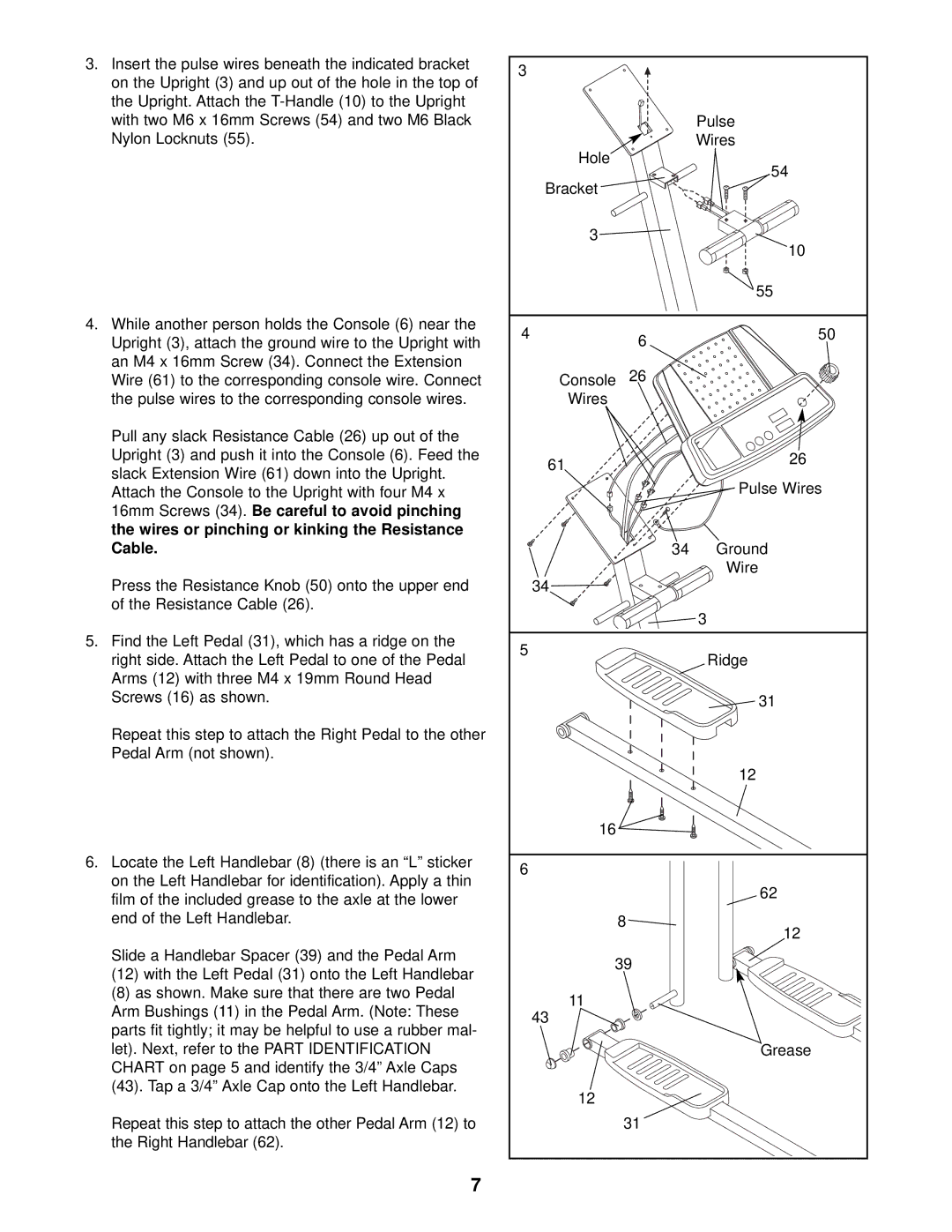 ProForm PFEL03010 user manual 