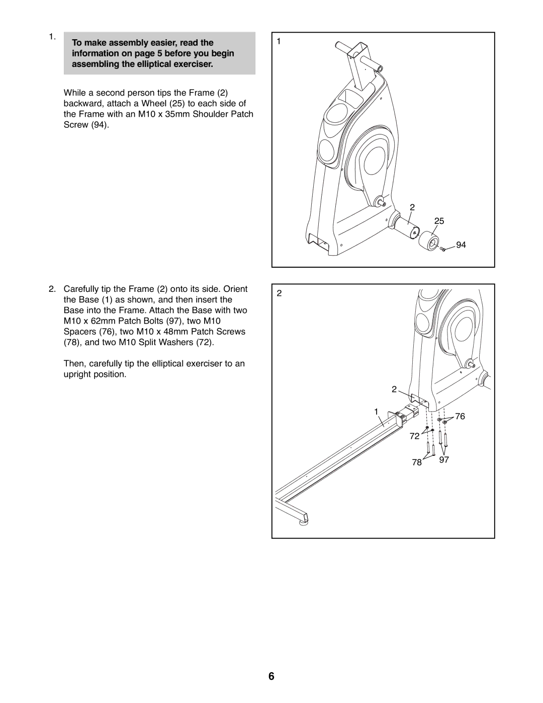 ProForm PFEL05807 user manual 