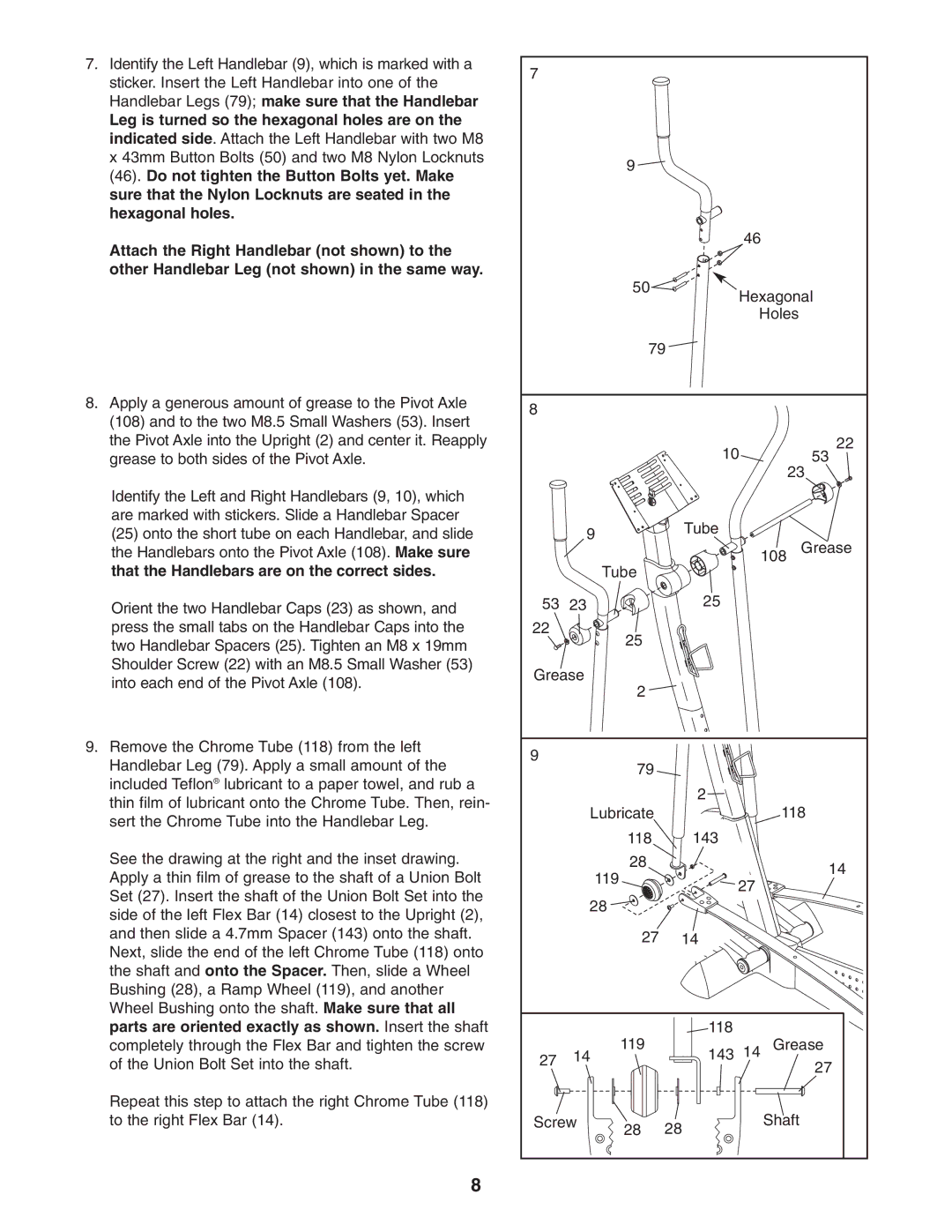 ProForm PFEL13031 user manual 