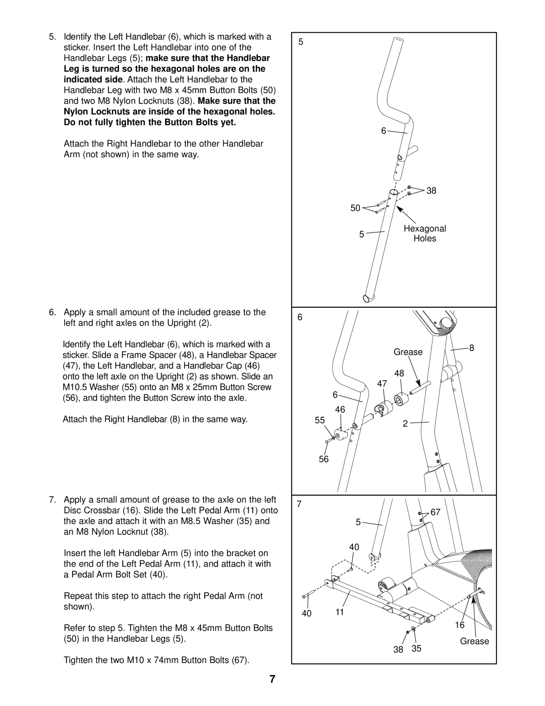 ProForm PFEL19011 user manual 