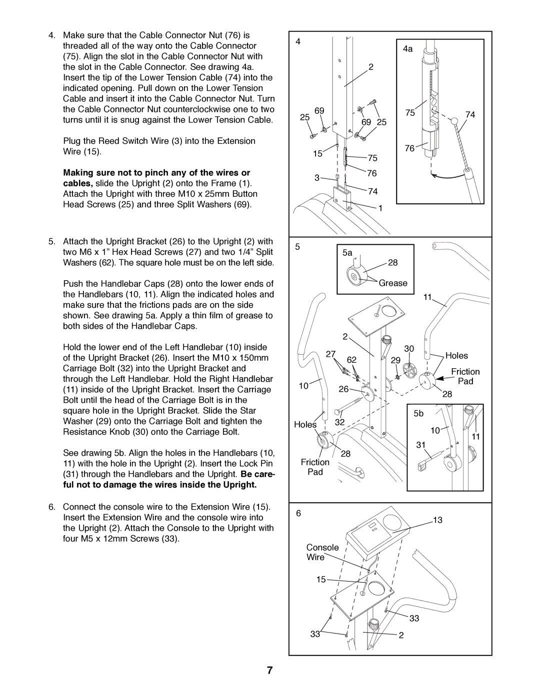 ProForm PFEL25070 user manual 