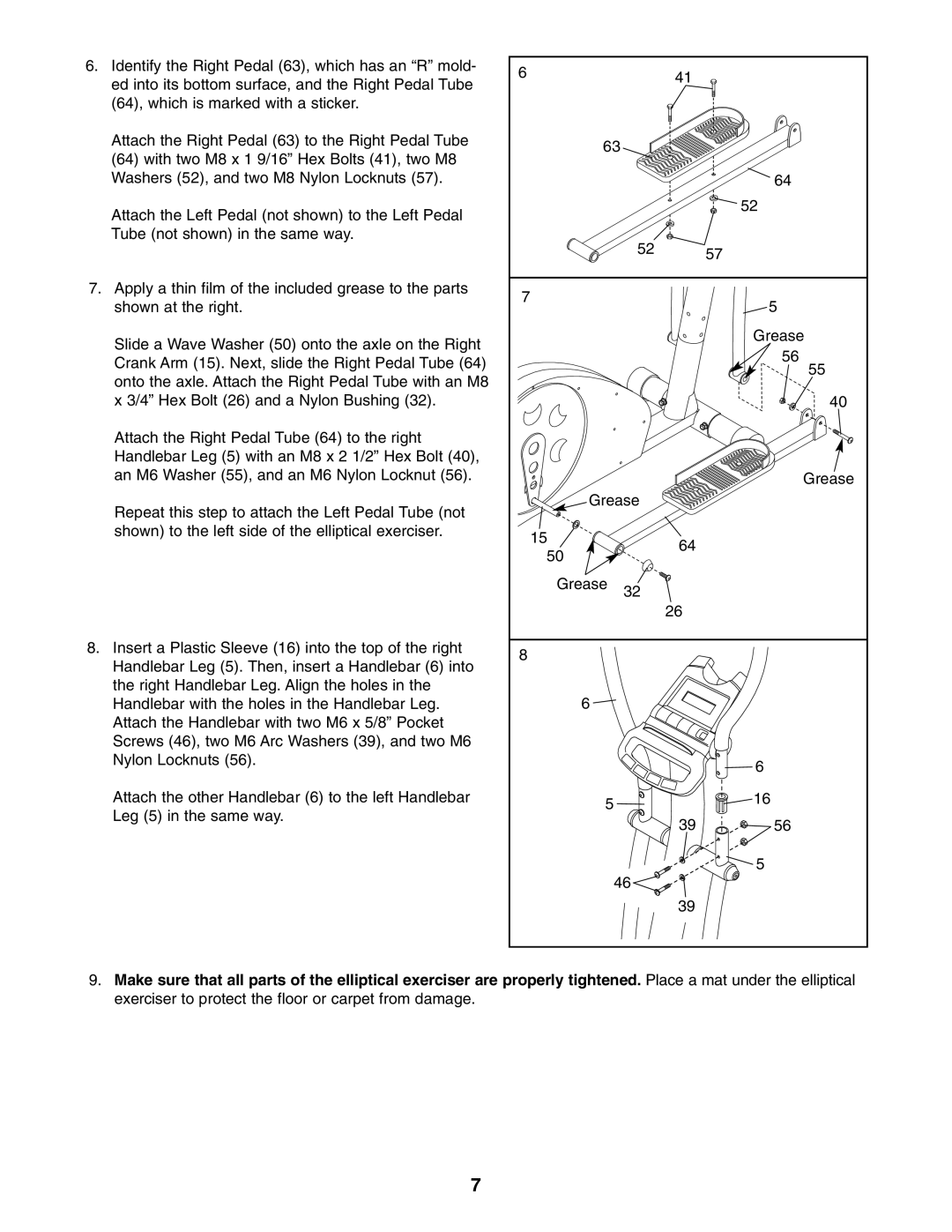 ProForm PFEL2605.0 user manual 