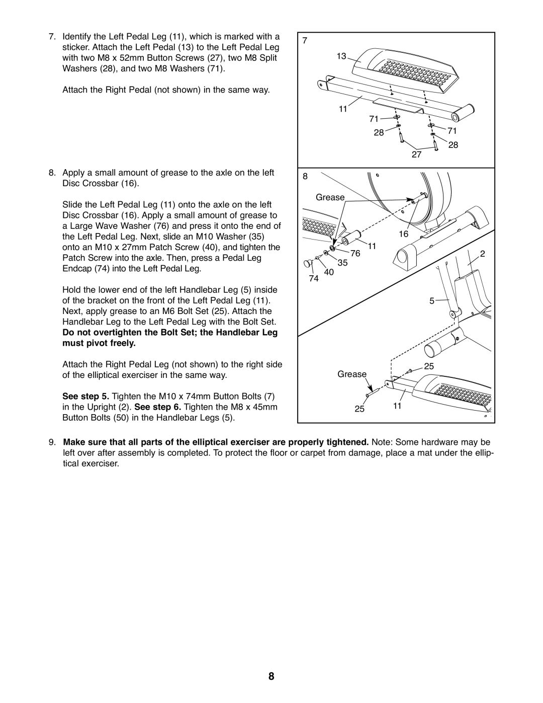 ProForm PFEL2926.0 user manual 