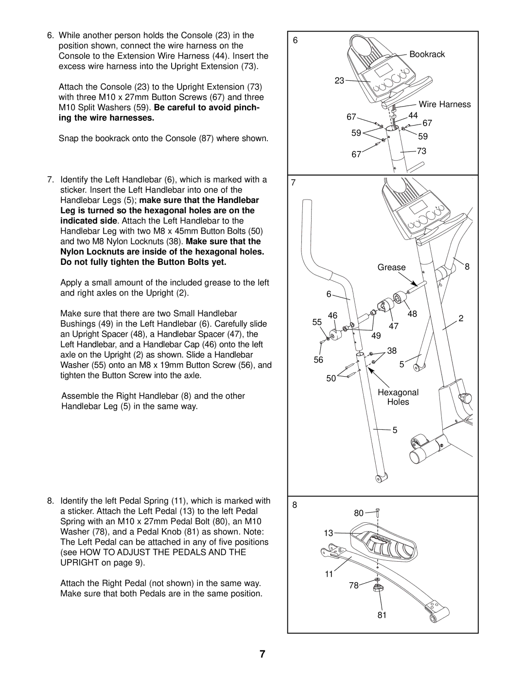 ProForm PFEL4501 user manual 