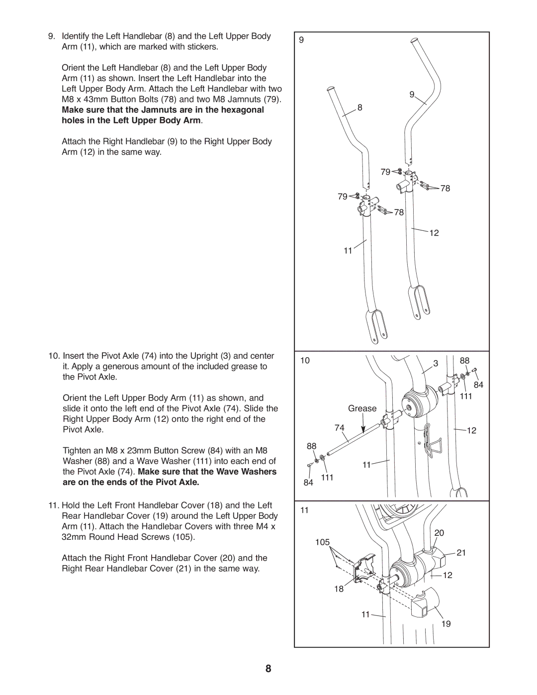 ProForm PFEL5105.1 user manual 