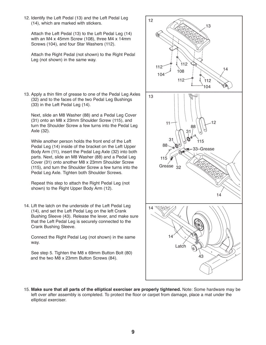 ProForm PFEL5105.2 user manual 