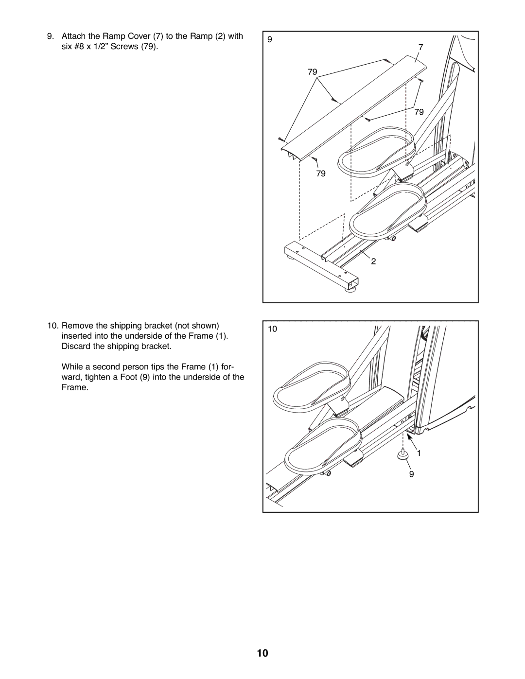 ProForm PFEL57907.0 user manual 