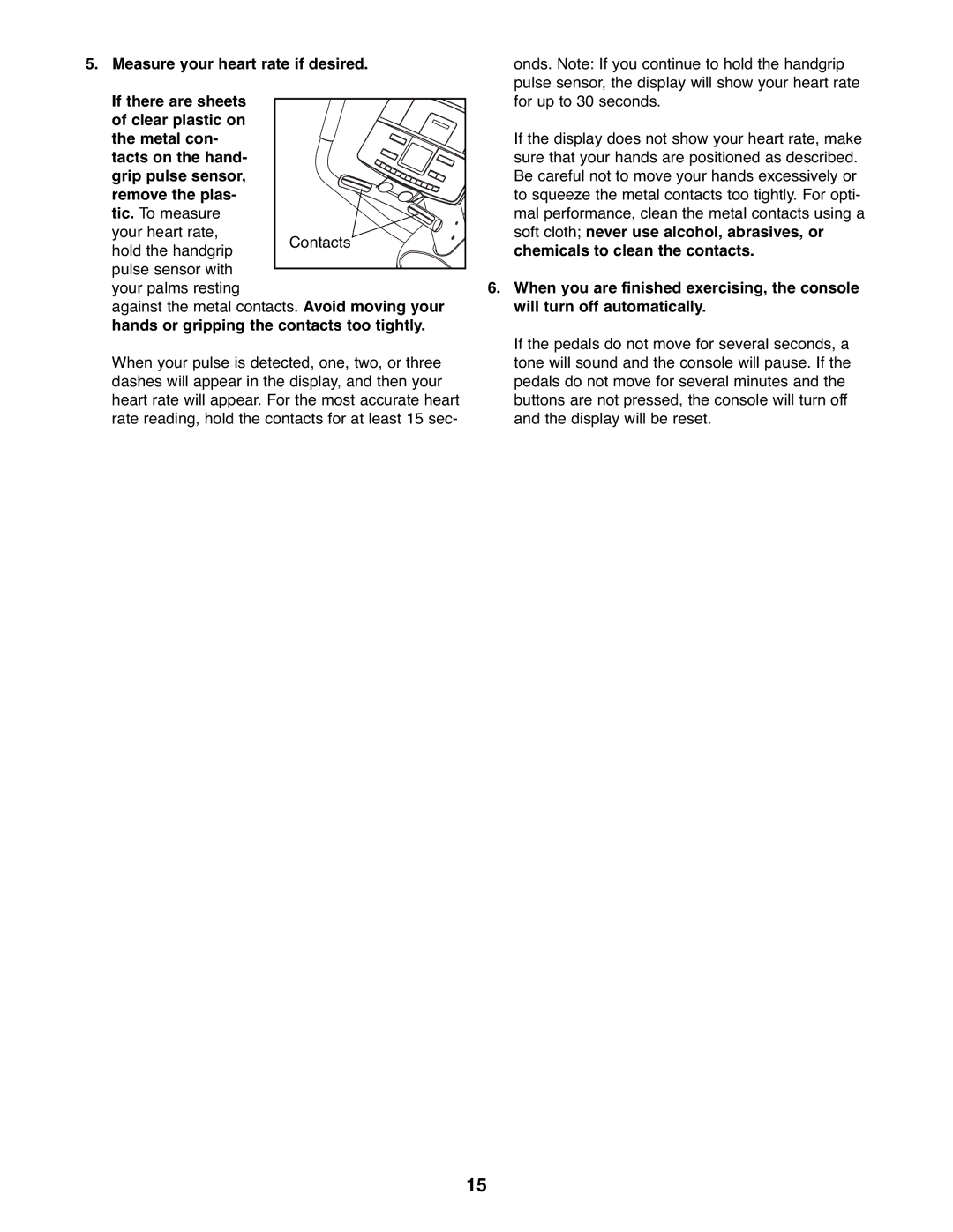 ProForm PFEL57907.0 user manual 