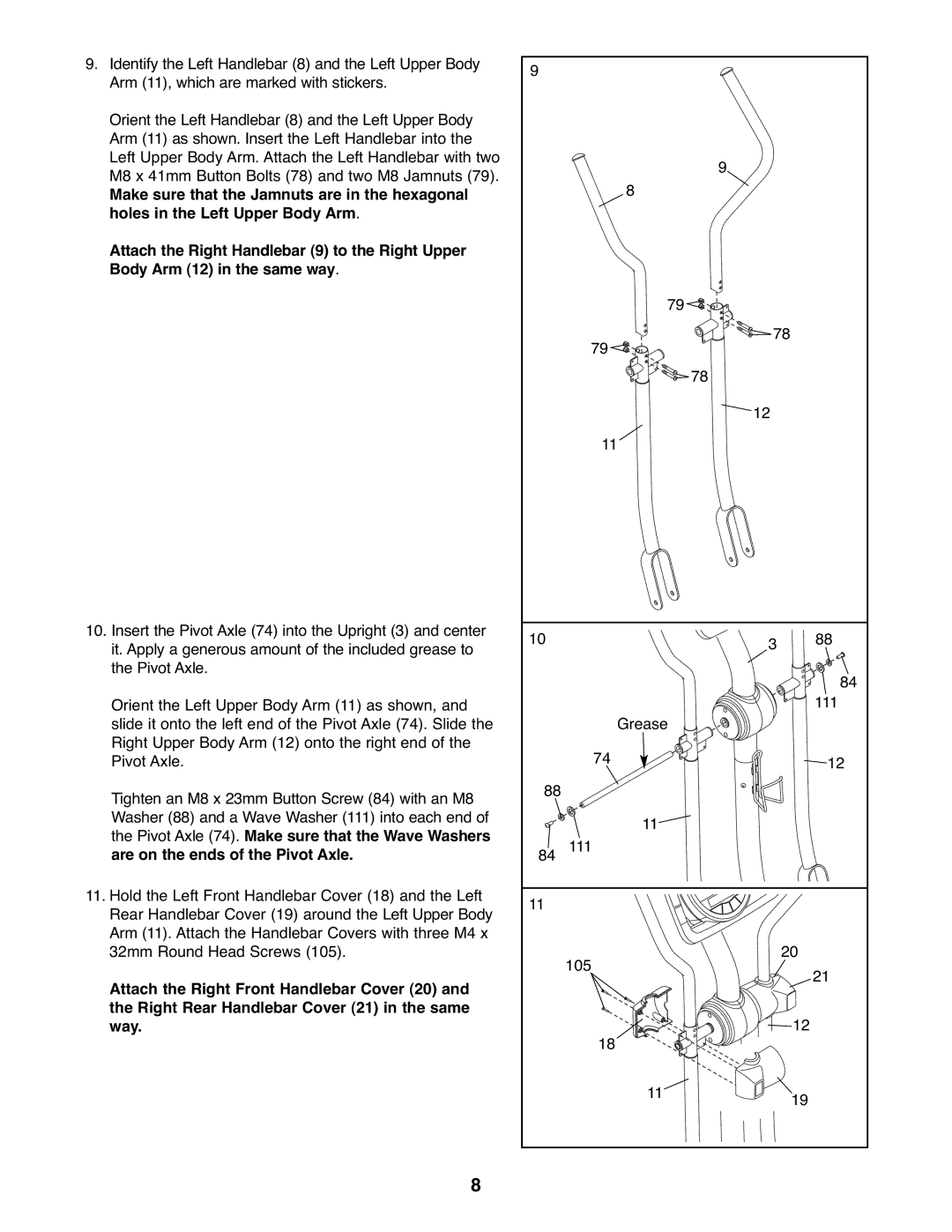 ProForm PFEL6026.0 user manual 111 