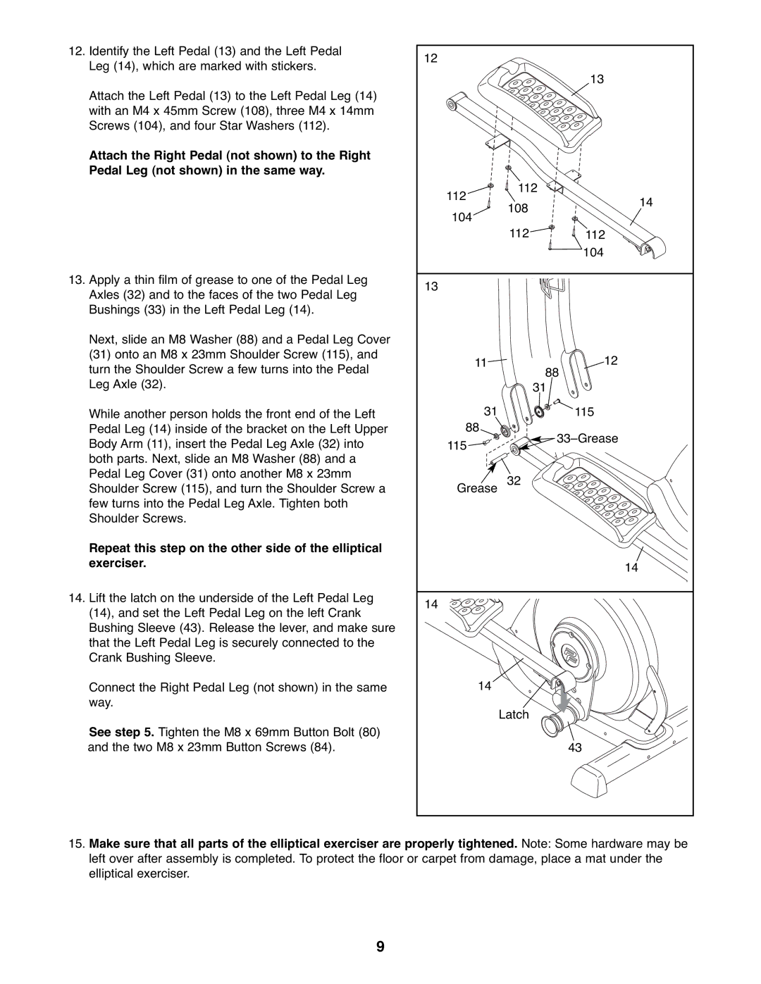 ProForm PFEL6026.0 user manual 