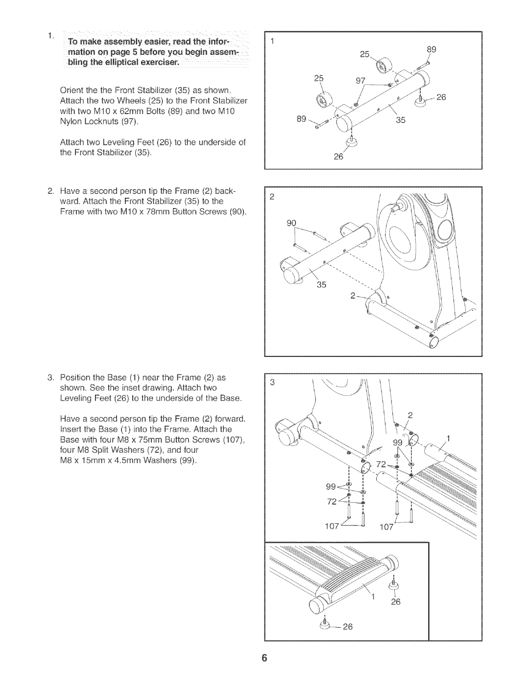 ProForm PFEL7806.0 manual 