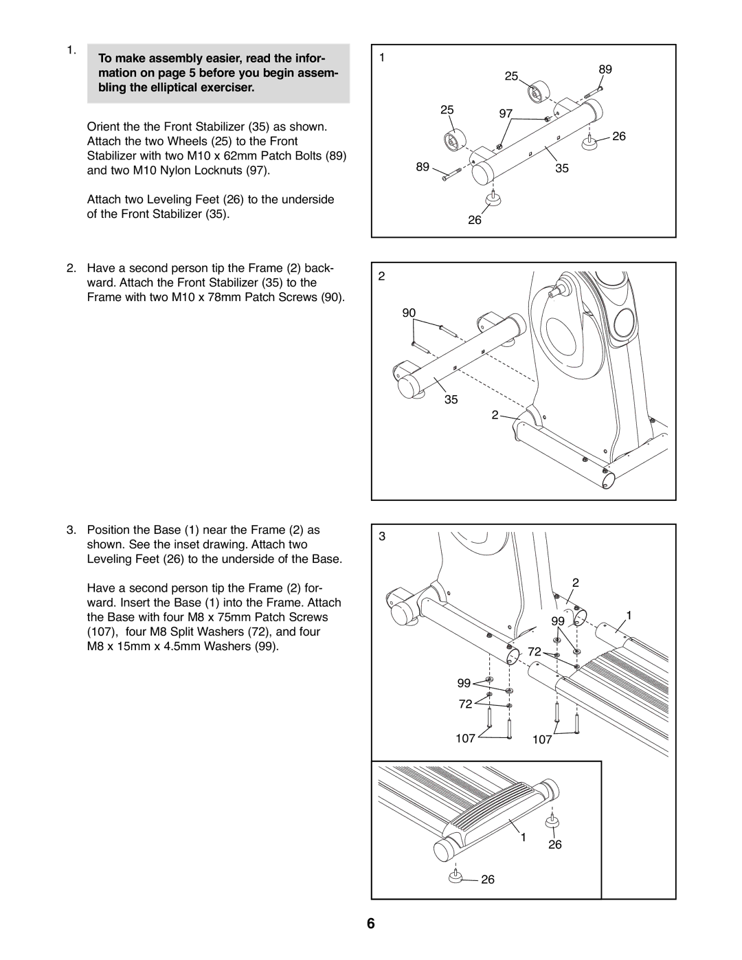 ProForm PFEL7806.1 user manual 