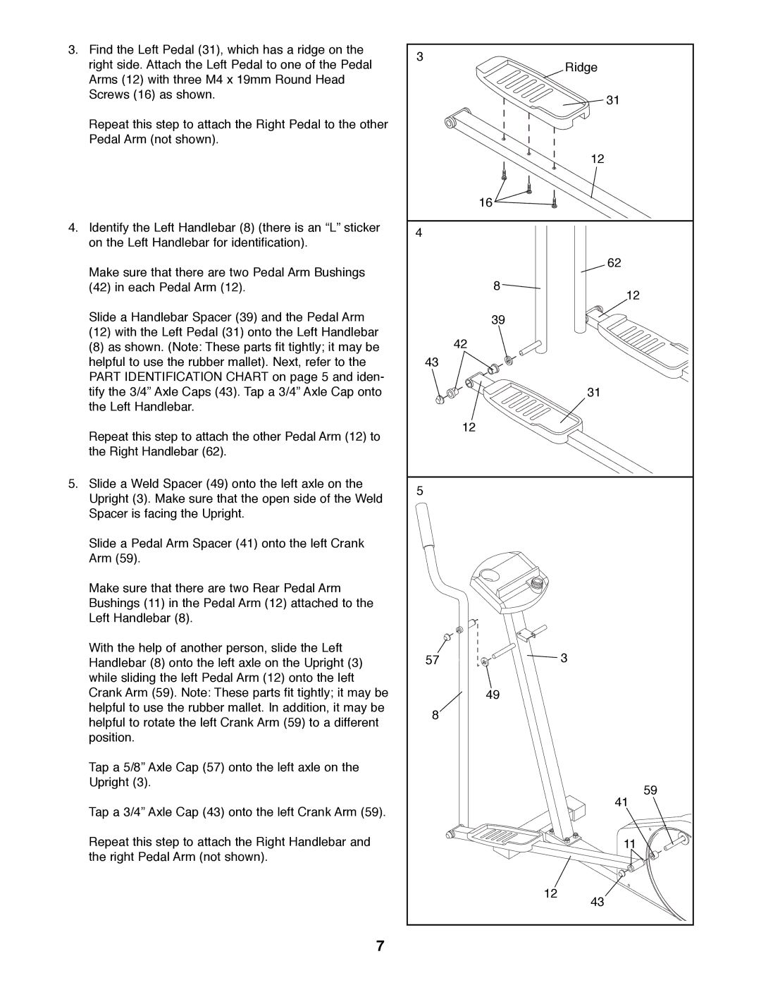 ProForm PFEL87076 manual 