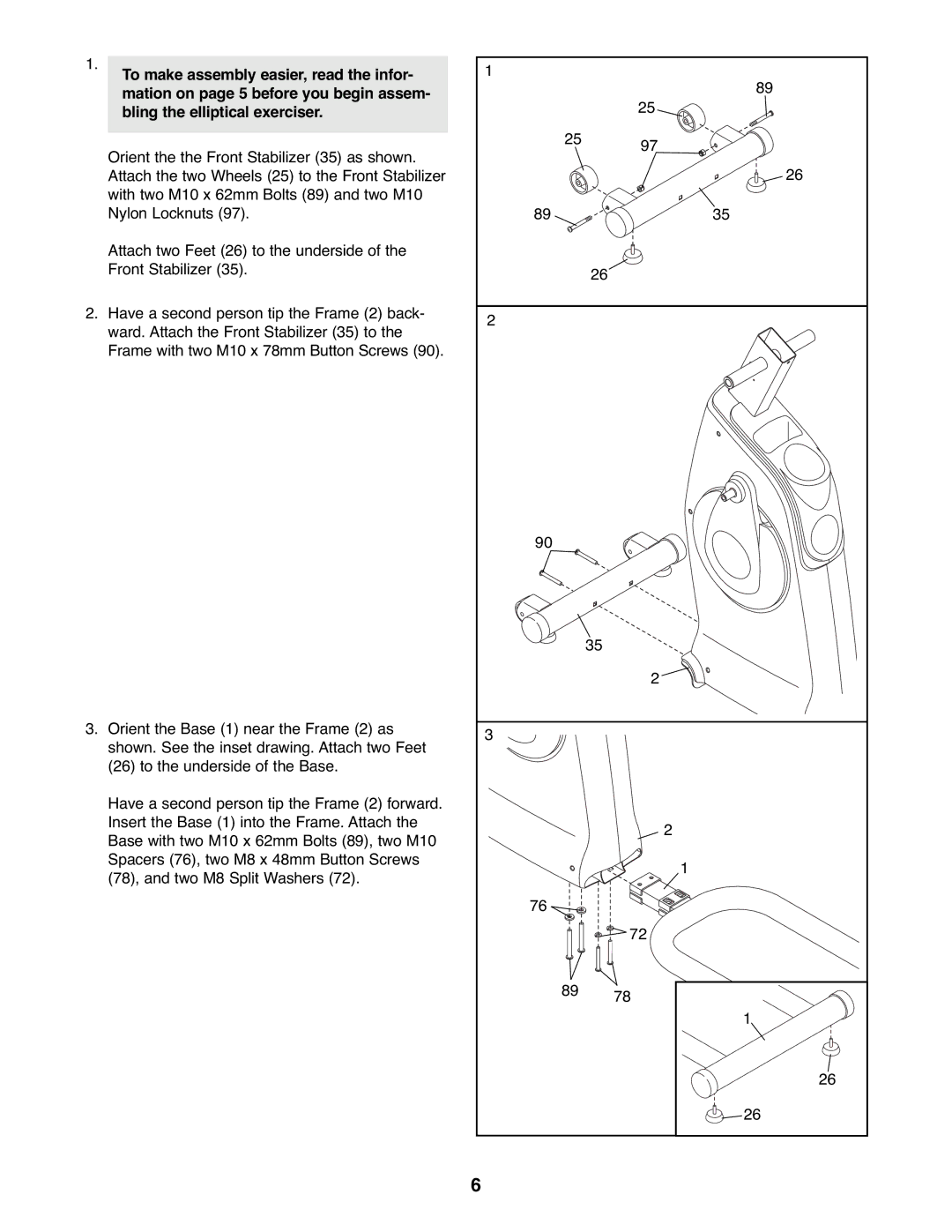 ProForm PFEL8947.0 user manual 