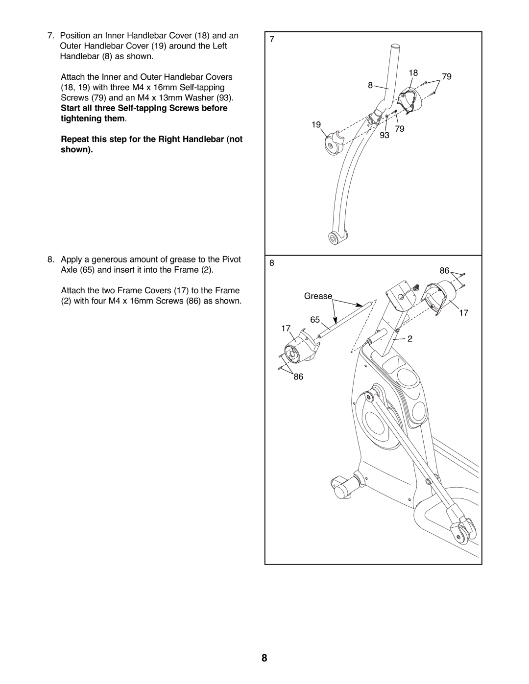 ProForm PFEL8947.0 user manual 