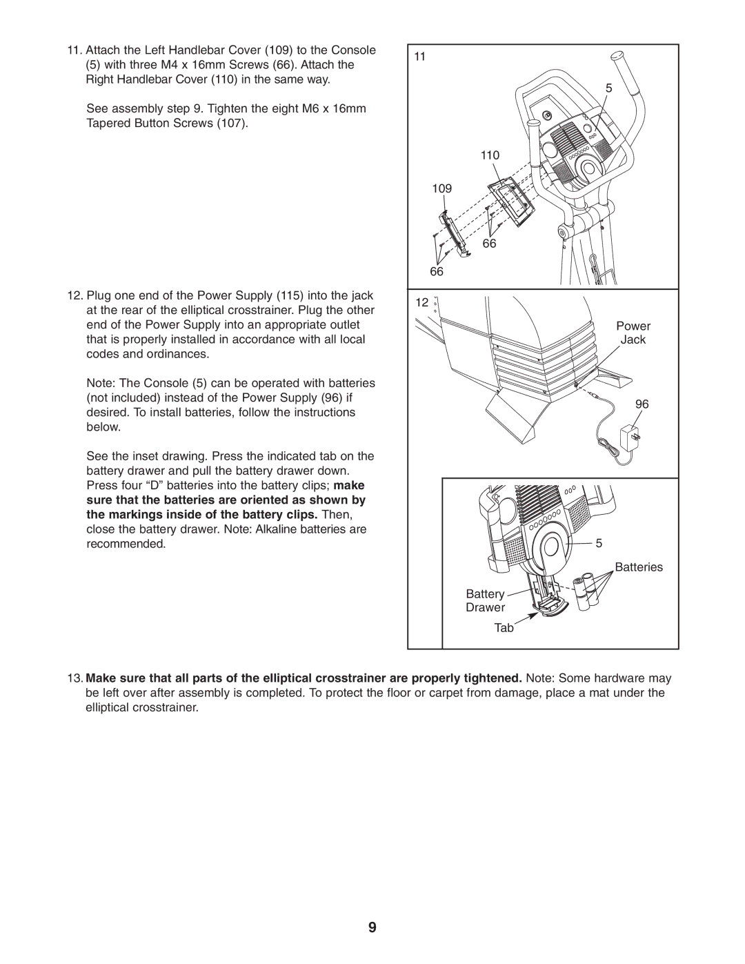 ProForm PFEL91030 user manual 