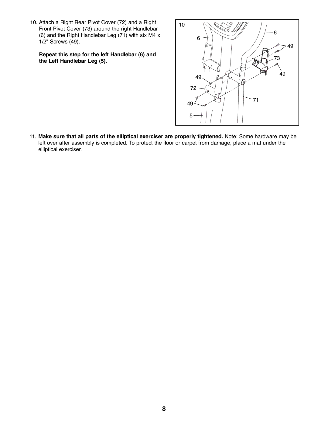 ProForm PFEVEL2486.0 user manual 