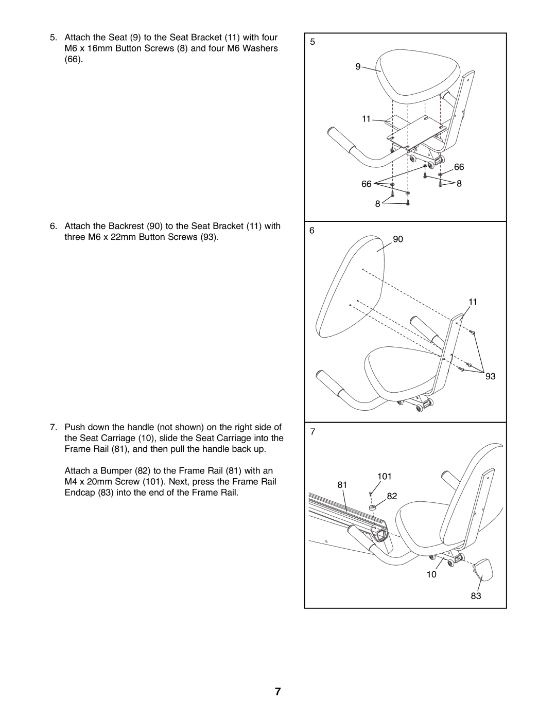 ProForm PFEVEX62832 user manual 