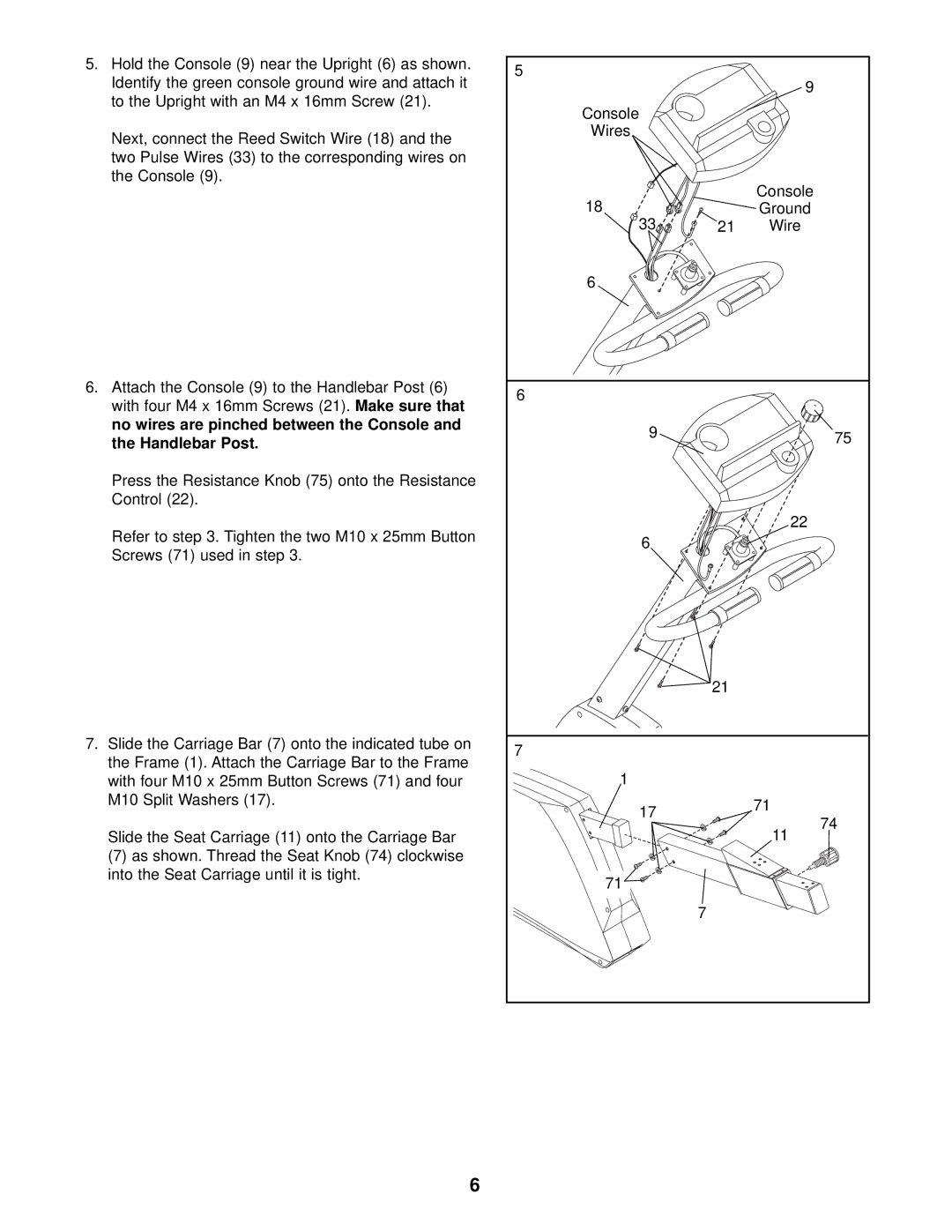 ProForm PFEX01010 user manual 