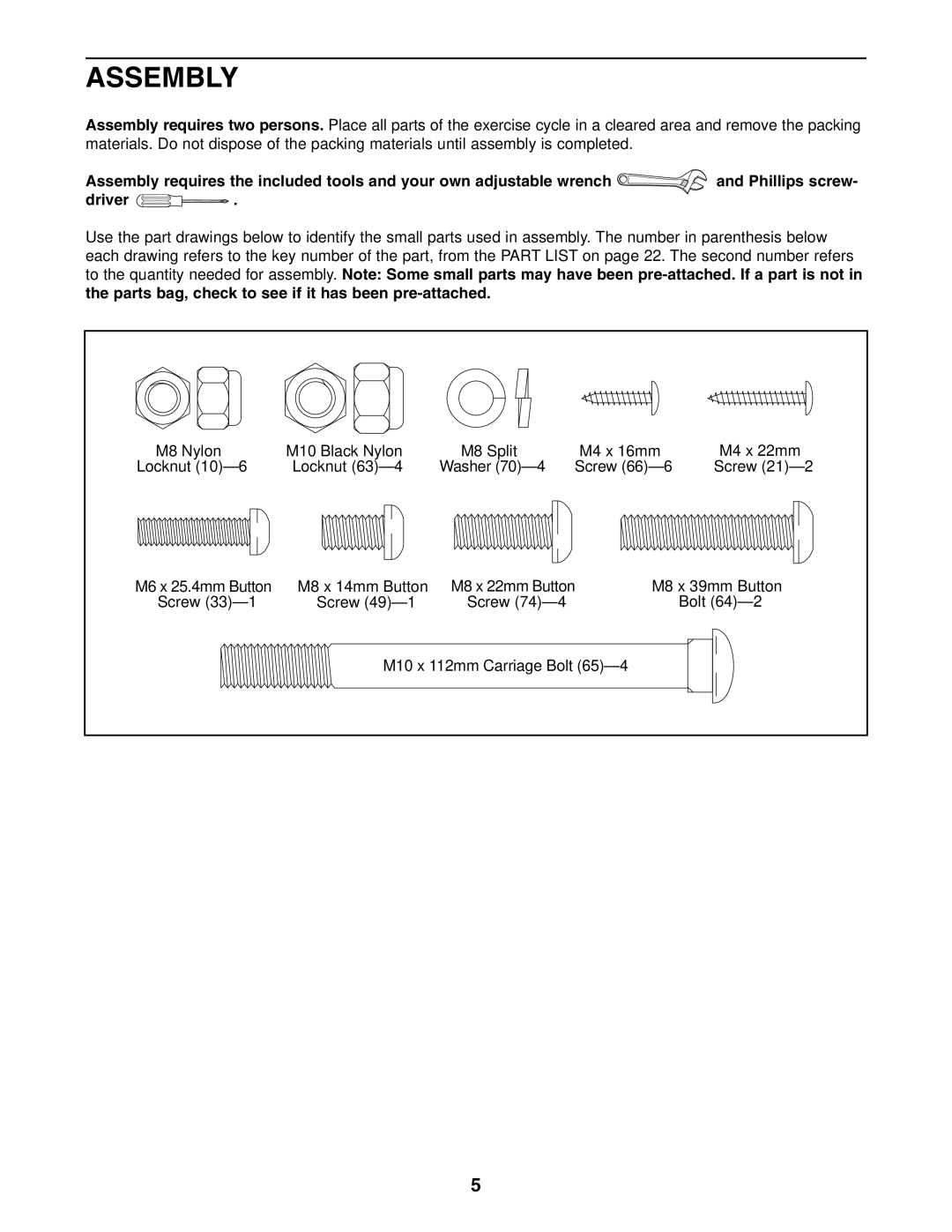 ProForm PFEX17932 user manual Assembly 