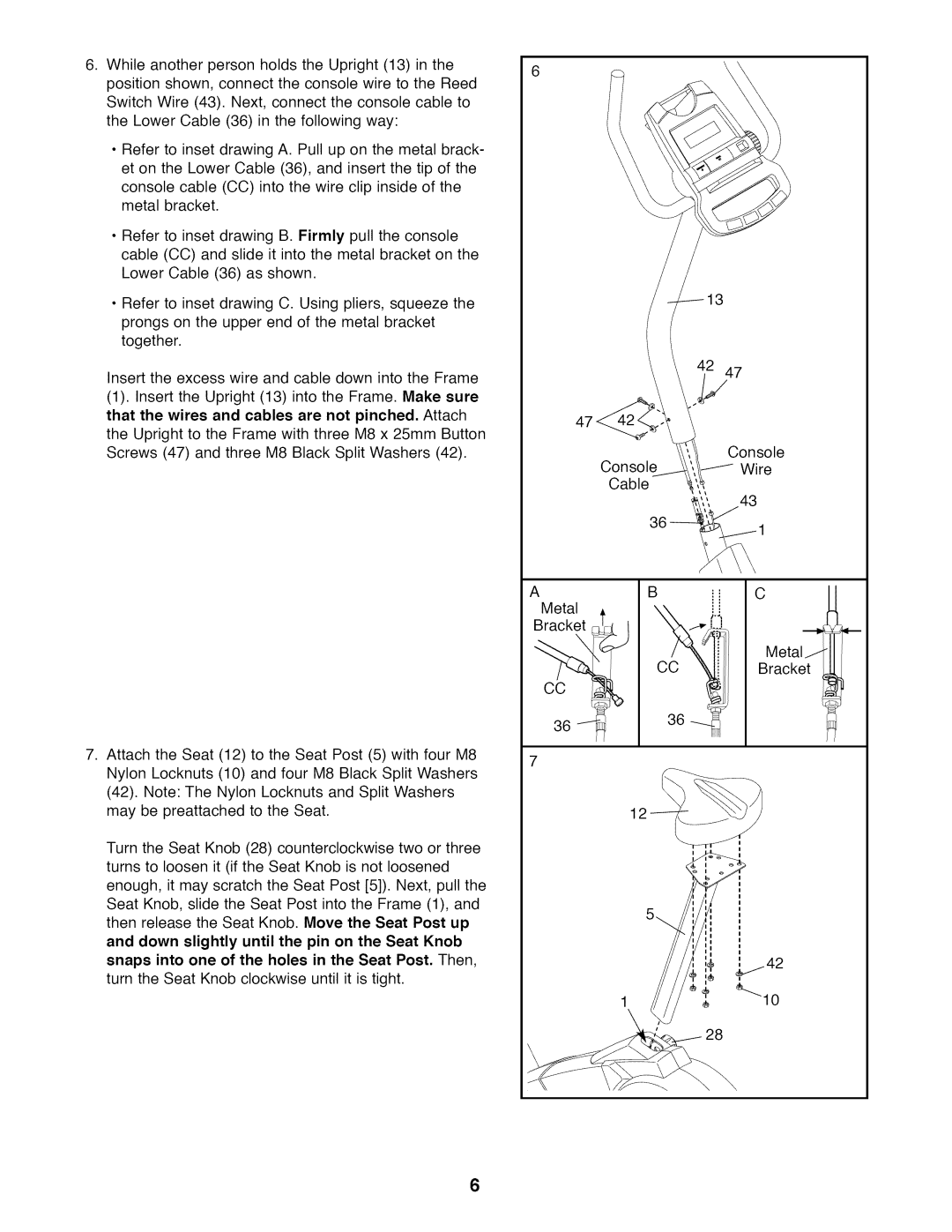 ProForm PFEX20020 user manual Abc 