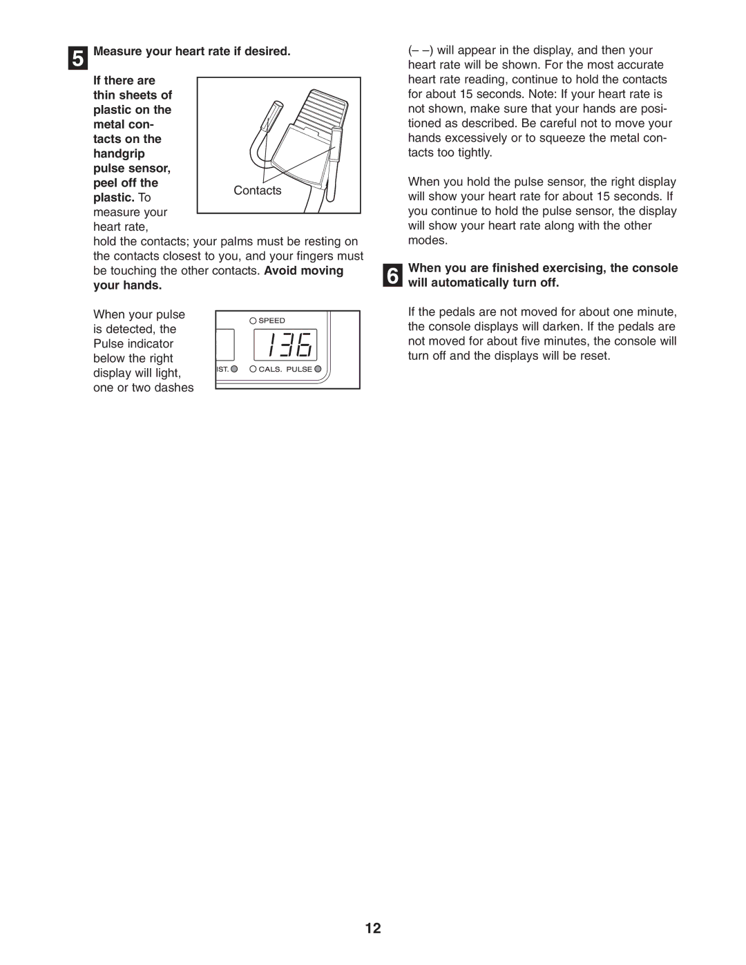 ProForm PFEX35430 user manual 