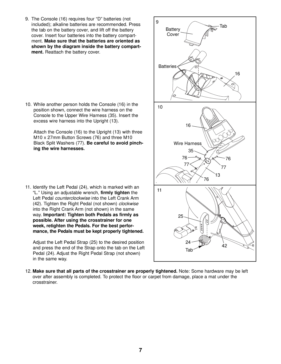 ProForm PFEX39910 user manual 