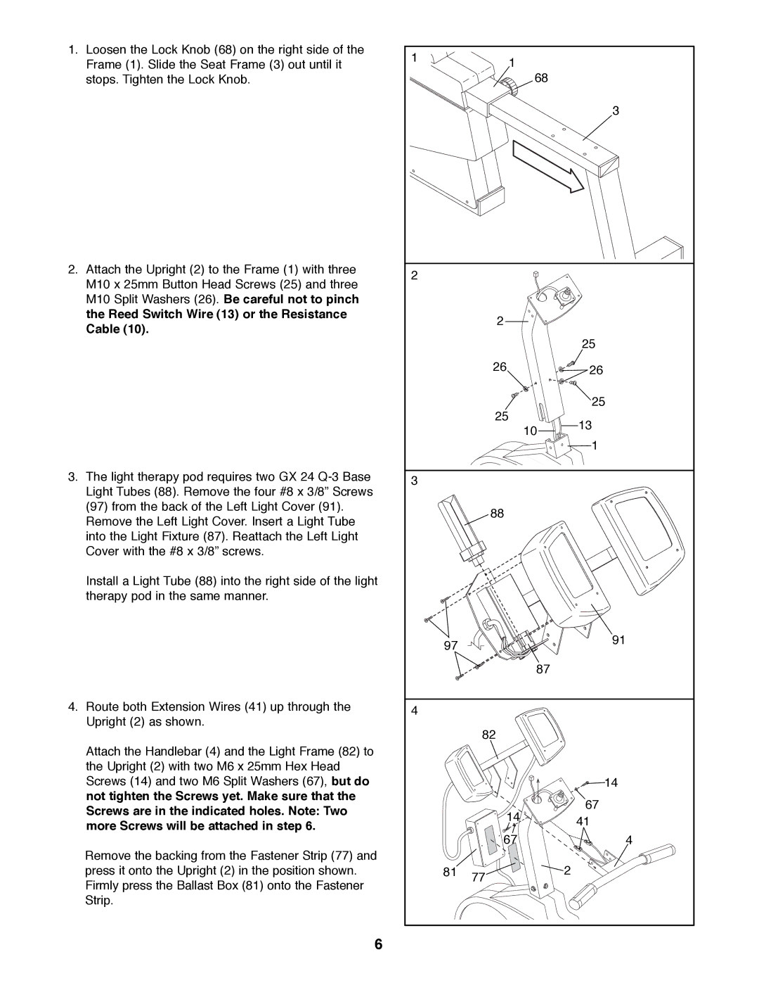 ProForm PFRX35390 user manual 