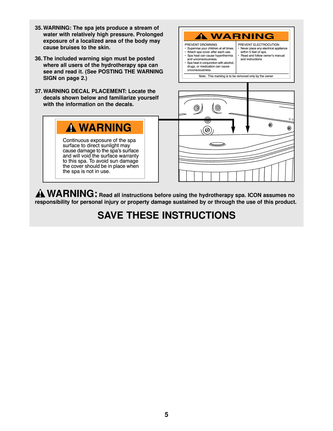 ProForm PFSB43140 user manual 