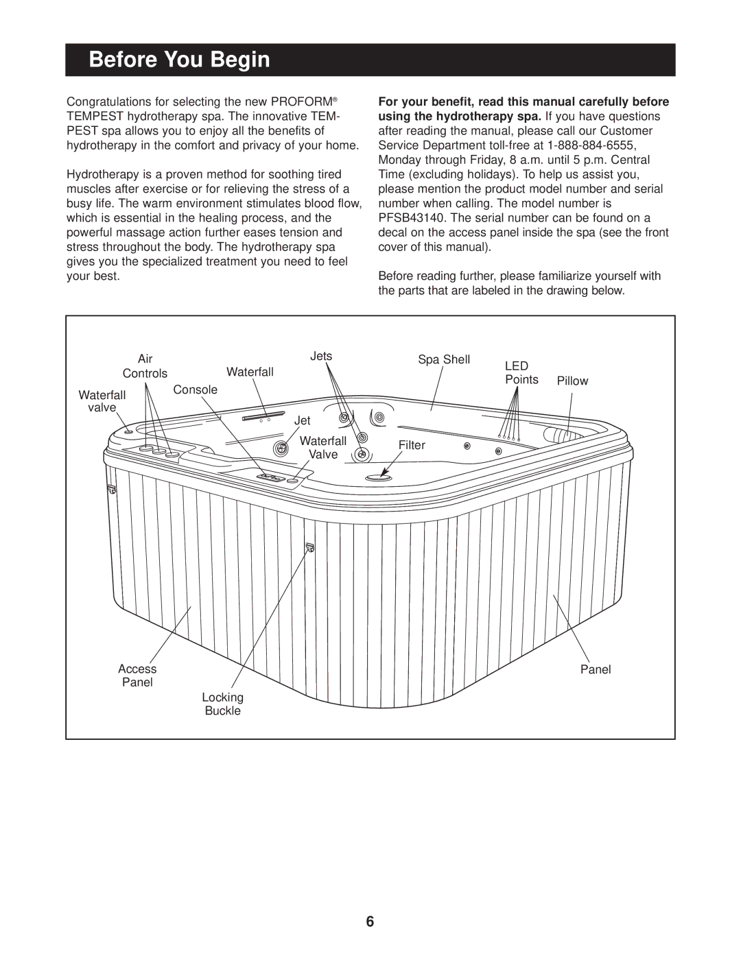 ProForm PFSB43140 user manual Before You Begin 