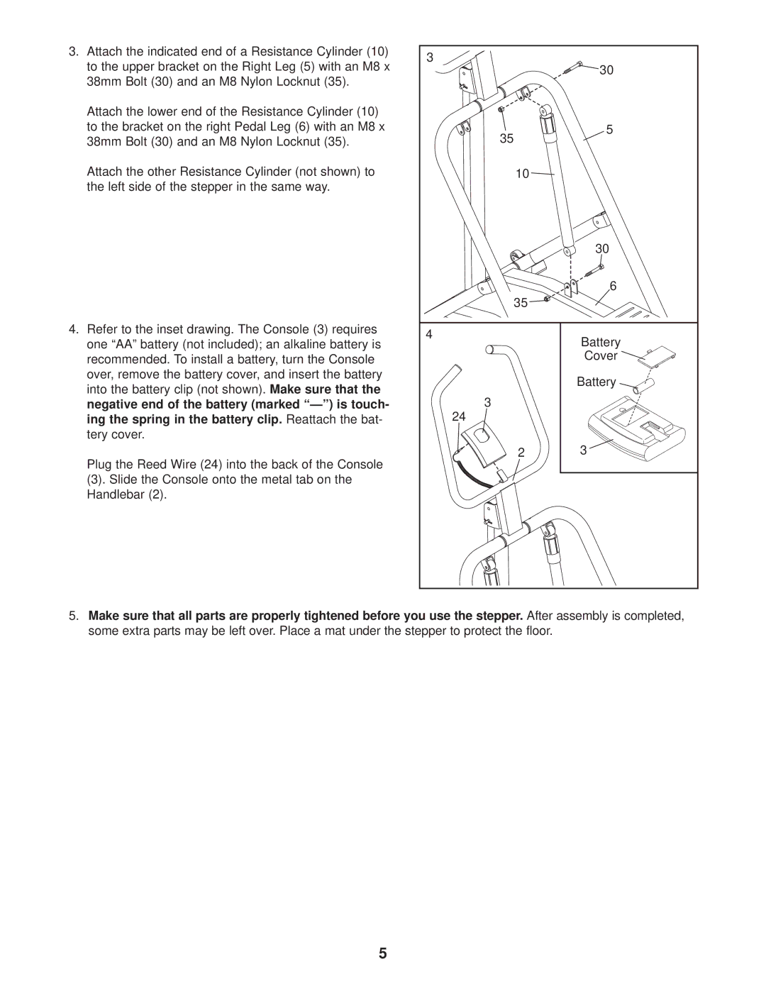 ProForm PFST12020 user manual 