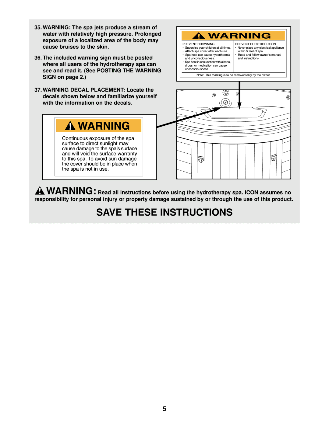 ProForm PFSW73900, PFSB73900, PFG73900, PFSW73900, PFSB73900, PFSG73900 user manual 