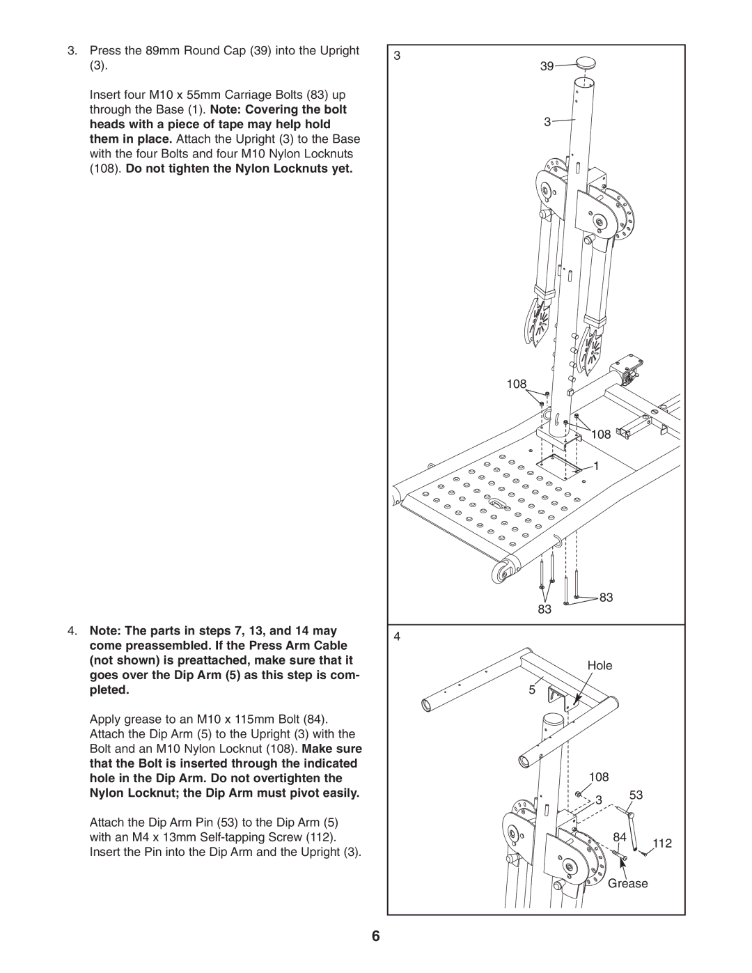 ProForm PFSY6806.0 user manual 